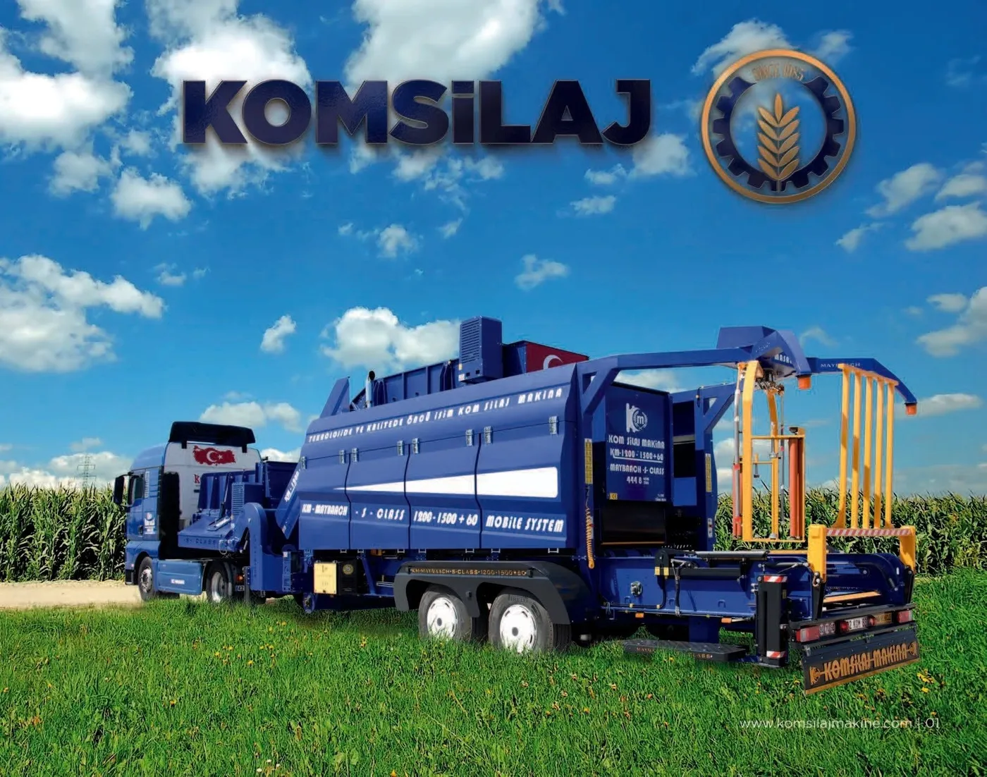 KOMSILAJ round balers